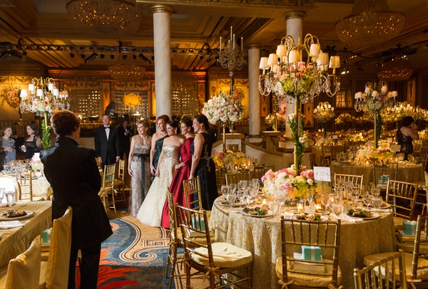 Dallas Crystal Charity Ball, December 2012, ladies in ballroom