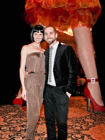 Orange Show Gala, November 2012, Christine Goins, Josh Pazda