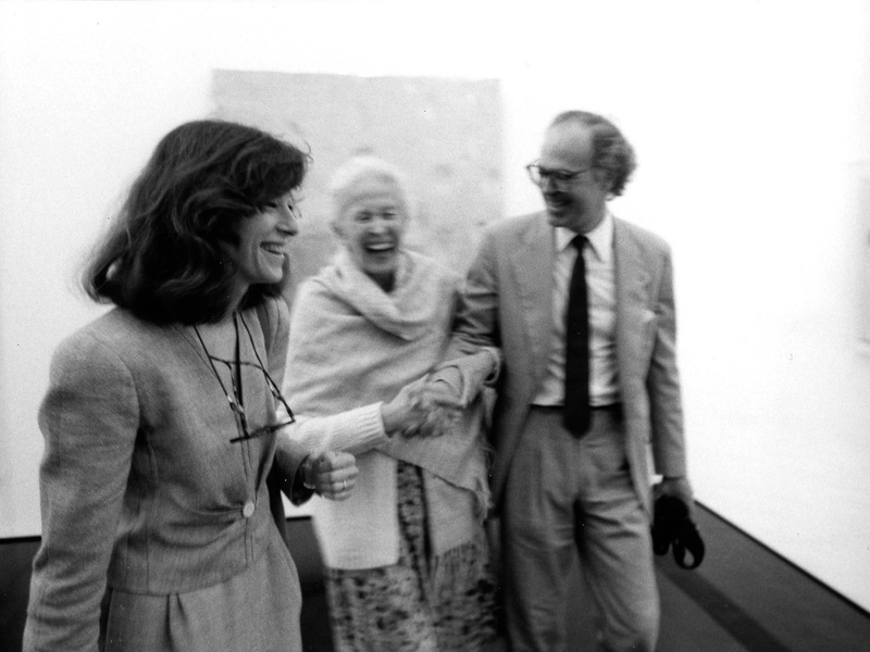 News_31_The Menil Collection opening, June 3, 1987_Susan de Menil_Dominique de Menil_Francois de Menil