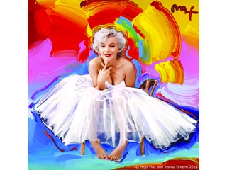Peter Max Marilyn Monroe