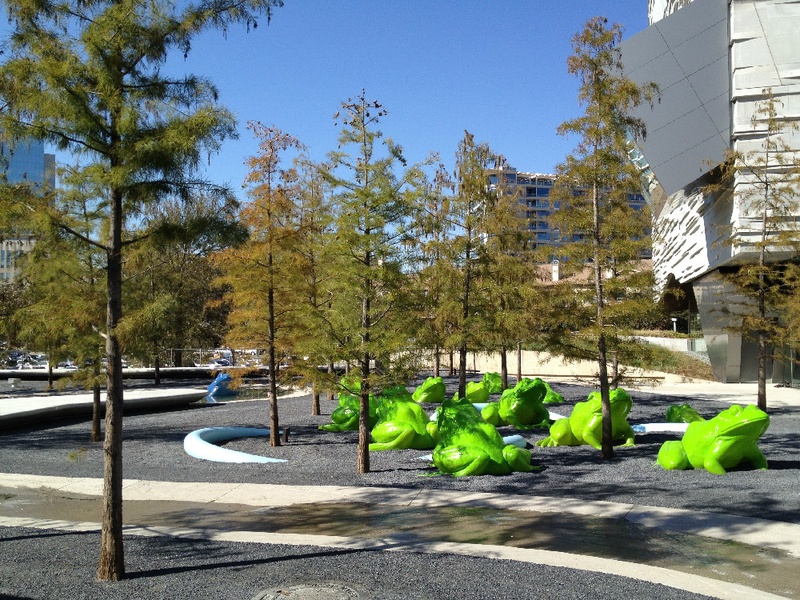 Perot Museum of Nature and Science, leapfrog forest