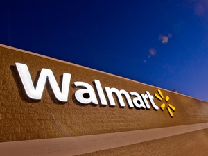 Walmart, sign, logo, December 2012, day