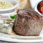 Steak at III Forks restaurant