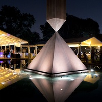 The Rothko Chapel Moonrise Party on the Plaza
