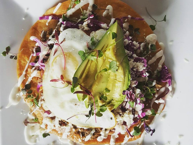 Sangria on the Burg carnita chalupa