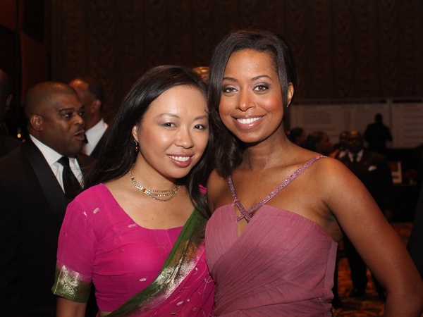 Ensemble Theatre gala, August 2012, Mia Shay, Melinda Spaulding