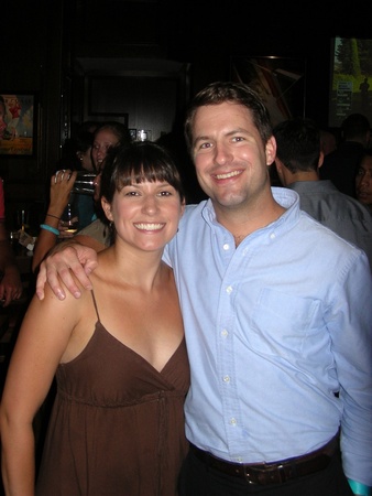 Bayou Buddies mixer, June 2012, Caroline Urquhart, Kevin Schott
