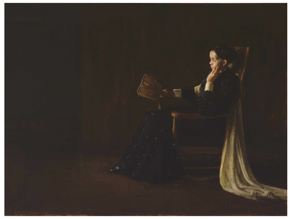 MFAH, Henry Ossawa Tanner Modern Spirit, Portrait of the Artist's Mother
