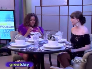Shelby Hodge, Deborah Duncan, Great Day Houston, August 2012