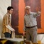 Jordan Brodess and Kieran Connolly star in Red onstage at Dallas Theater Center