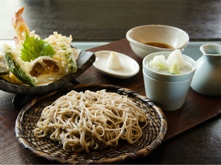 Noodles tempura from Tei-An restaurant in Dallas