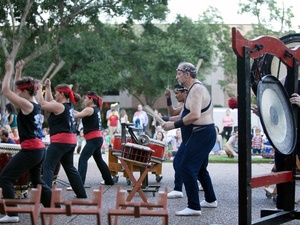 Rothko Drumming, Rothko Chapel, Summer Solstice observation
