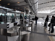 IAH fast lane, airport, OneStop launch, November 2012