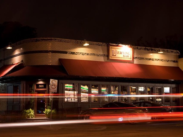 Exterior of Libertine Bar on Lower Greenville in Dallas