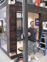 Austin Photo Set: News_Kevin Benz_TreeHouse_Oct 2011_paint_guy