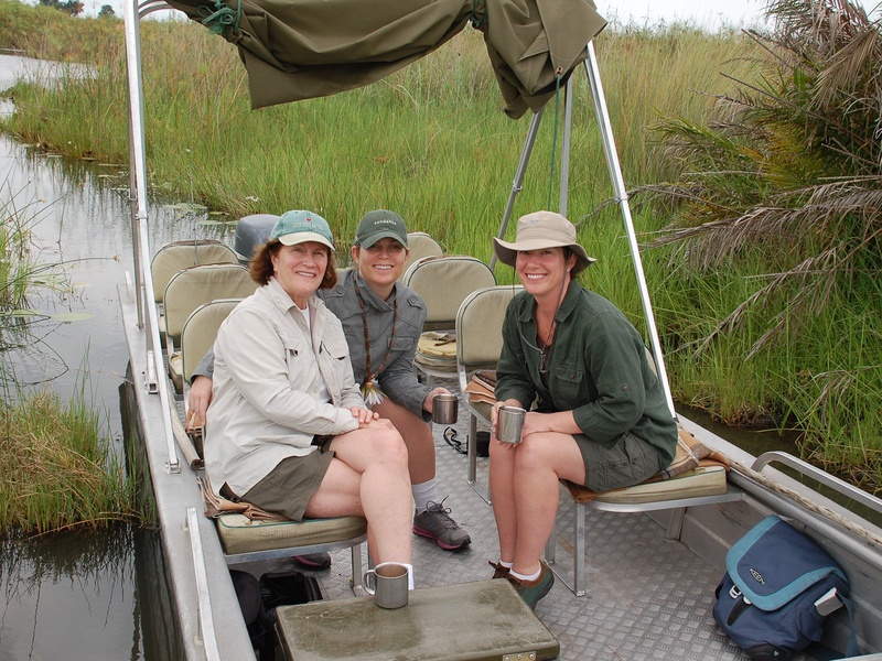 News_Lauren Levicki_Africa_Christmas day cruise, nancy, lauren, and pam levicki