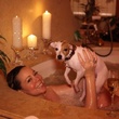 Mariah Carey bubble bath
