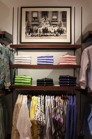 News_Robert Graham Store_Men's Shirts on Shelf_May 2012