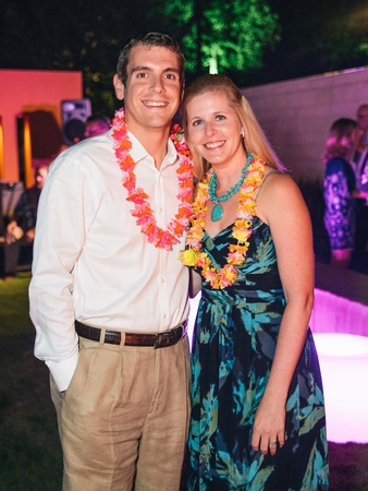 09, Bayou Preservation Association party, Lei'd on the Bayou, October 2012, Michael Landry, Kristin Landry