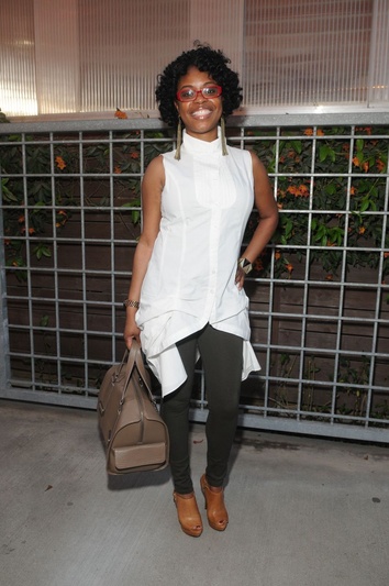 Charmaine Wilson Style File at Monica Pope Gospel Brunch for Dinner Party