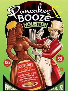 Tom Kirlin presents The Pancakes & Booze Art Show