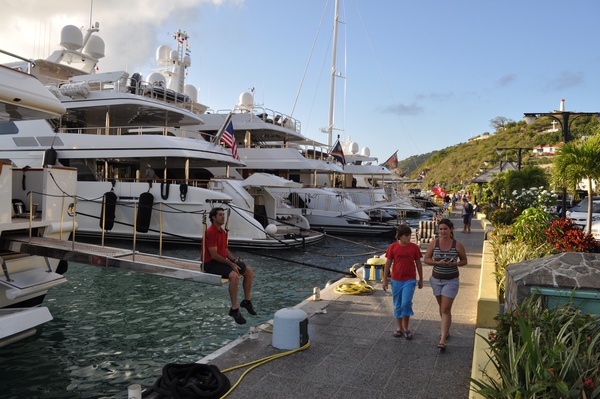 4, St. Barts yacht