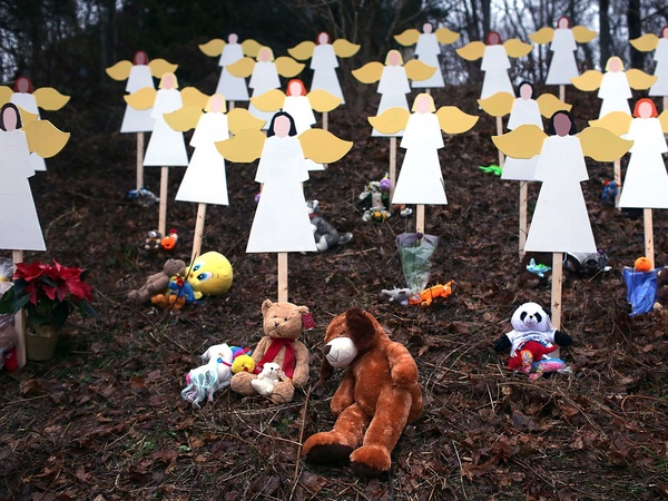Sandy Hook, shooting, angels, December 2012