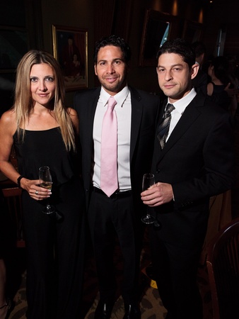 News_United2Cure dinner at RDG_May 2012_Ivonne Kinser_Dr. Gabe Mena_Dr. Jesse Selber