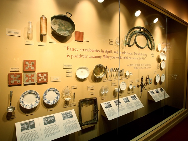 News_Marene_Titanic_Wall of Serving Utensils, Dishes
