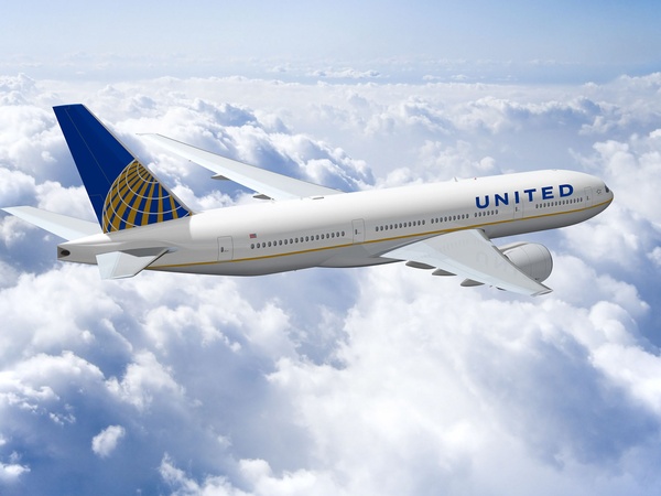 United Airlines, jet, airplane