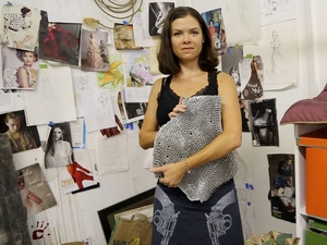 Joel, Kelley Devine, body casting, August 2012