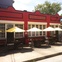 Rudyard's British Pub Houston bar exterior umbrellas