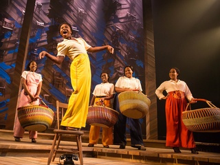 Cynthia Erivo and the Broadway cast of The Color Purple