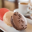 Up Restaurant, macaron sampler, January 2013