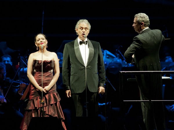 Andrea Bocelli, concert, November 2012