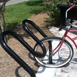 Mitch Cohen_sheeple_bike racks_Houston Heights_First Saturday Arts Market