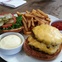 Underbelly UB Double Double hamburger with french fries