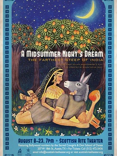 poster A Midsummer Night's Dream at Scottish Rite Theater
