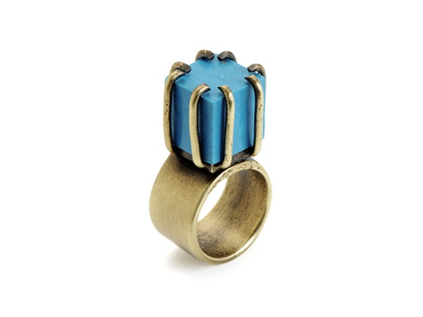 News_Kelly Wearstler_Turquoise Cube Ring