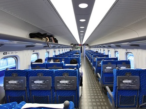 News_bullet train_Shinkansen Series N700_interior