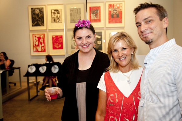 Ballroom Marfa Weekend, June 2012, J.D. Difabbio, Deborah Green, Clayton Aynesworth.JPG
