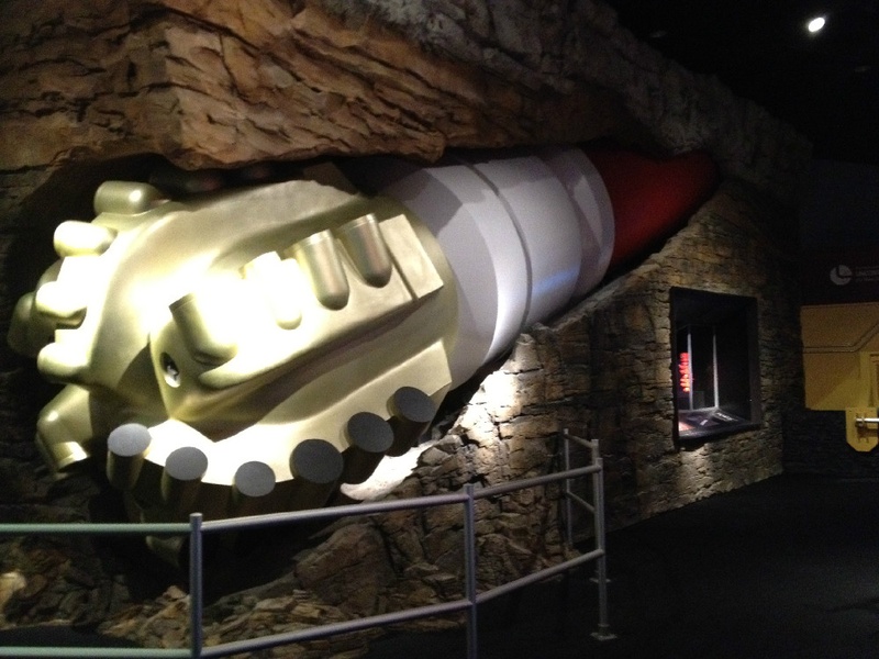 Perot Museum of Nature and Science, oil drill