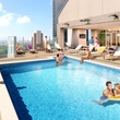 SkyHouse Midtown, high rise, rendering, swimming pool, 1625 Main St., November 2012