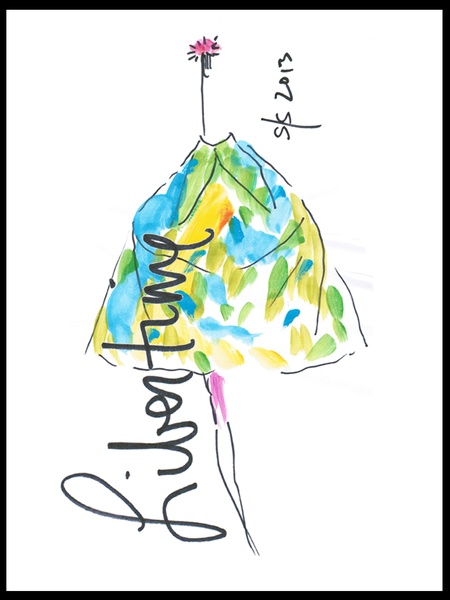 Clifford, Fashion Week, sketches, Libertine, September 2012