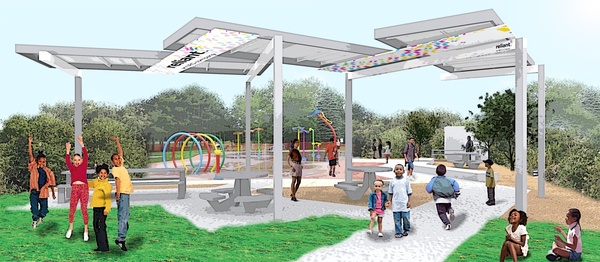 Houston's first solar-powered splash