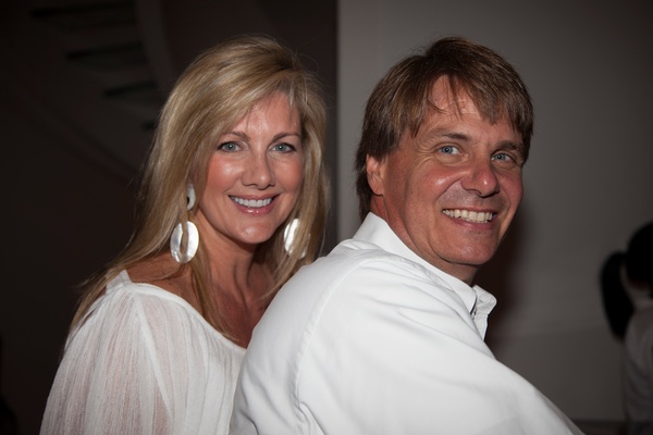 Texans White Out, Anne Carl, Noble Carl,  Sept. 2012