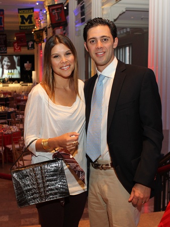 YES Prep event, October 2012, Estela Cockrell, David Cockrell