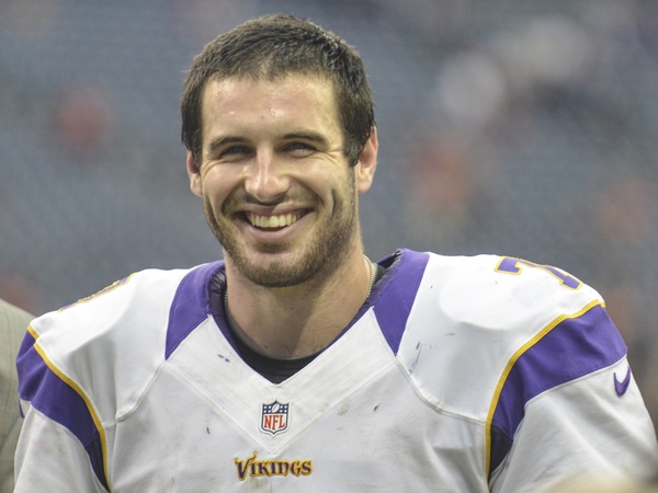 Christian Ponder happy