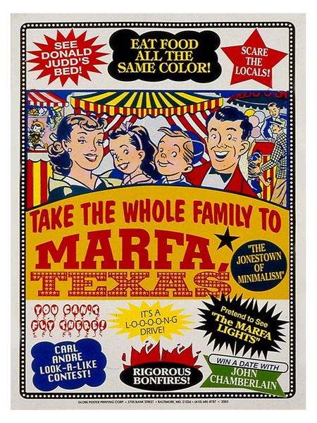 News_CAM auction_April 2012_John Waters, Visit Marfa
