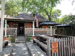 The Ginger Man Houston exterior day entrance with patio
